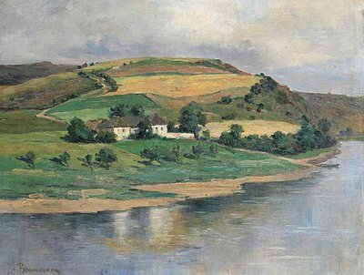 A Bend of a River Trikralka by Zdenka Braunerova